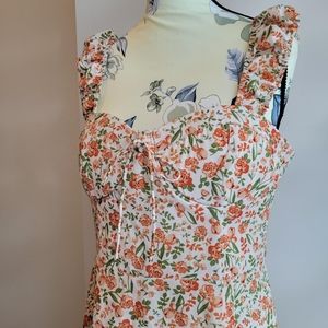 ASOS Skylar Rose Mini Skater Dress